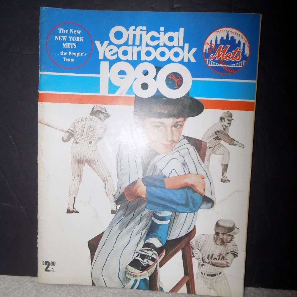 1980  YEARBOOK OF THE NEW YORK METS NICE SHAPE